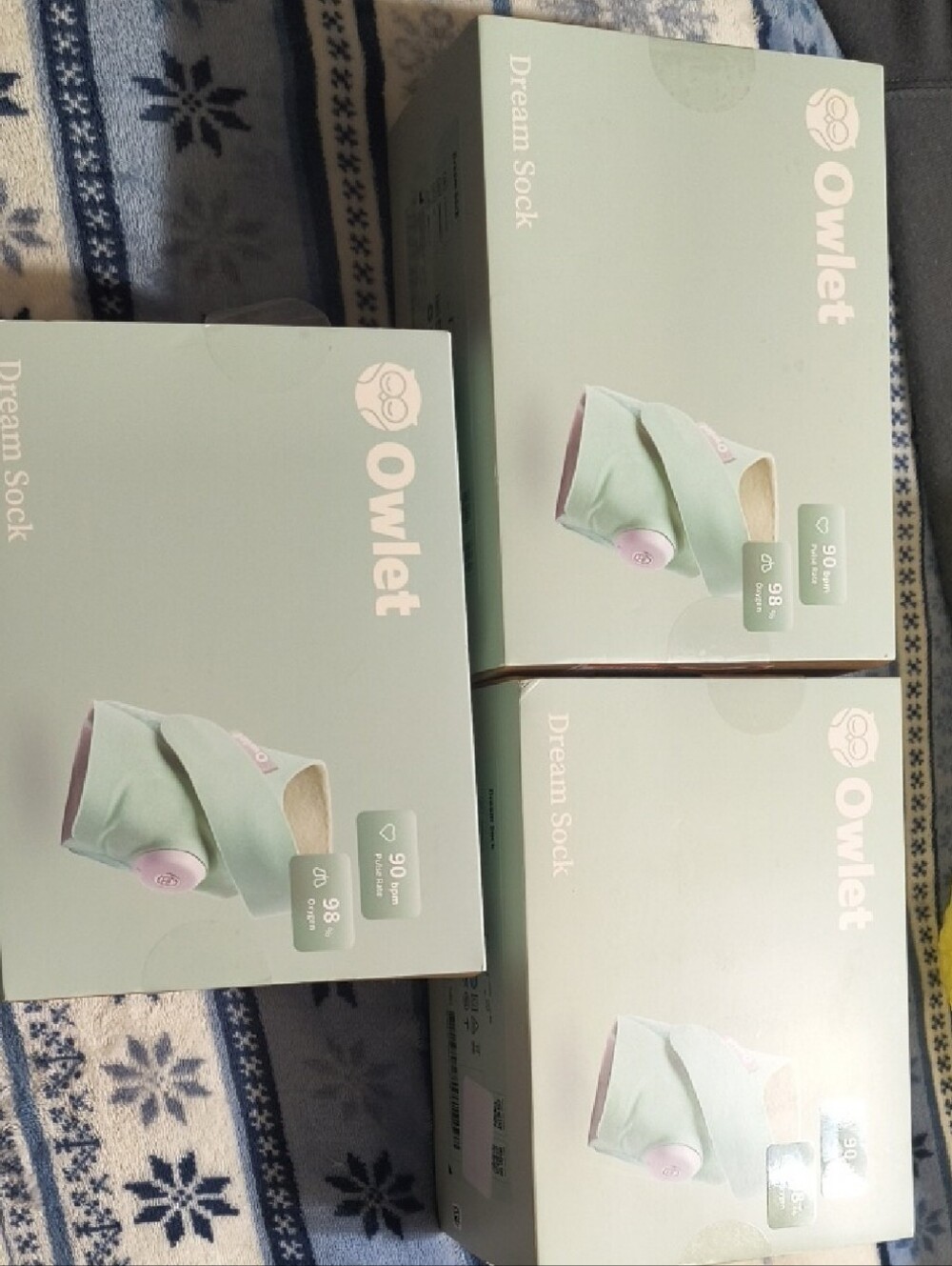 Owlet Dream Sock Baby Monitor - Mint